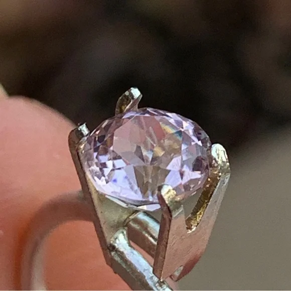 1.10 Ct Pink Tourmaline Round Faceted Gemstone - Picture 9 of 17